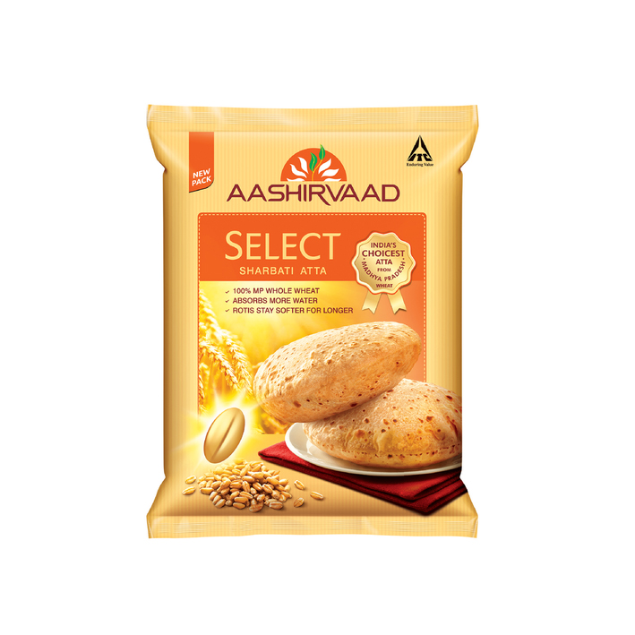 AASHIRVAAD ATTA SHARBATI WHOLE WHEAT ATTA
