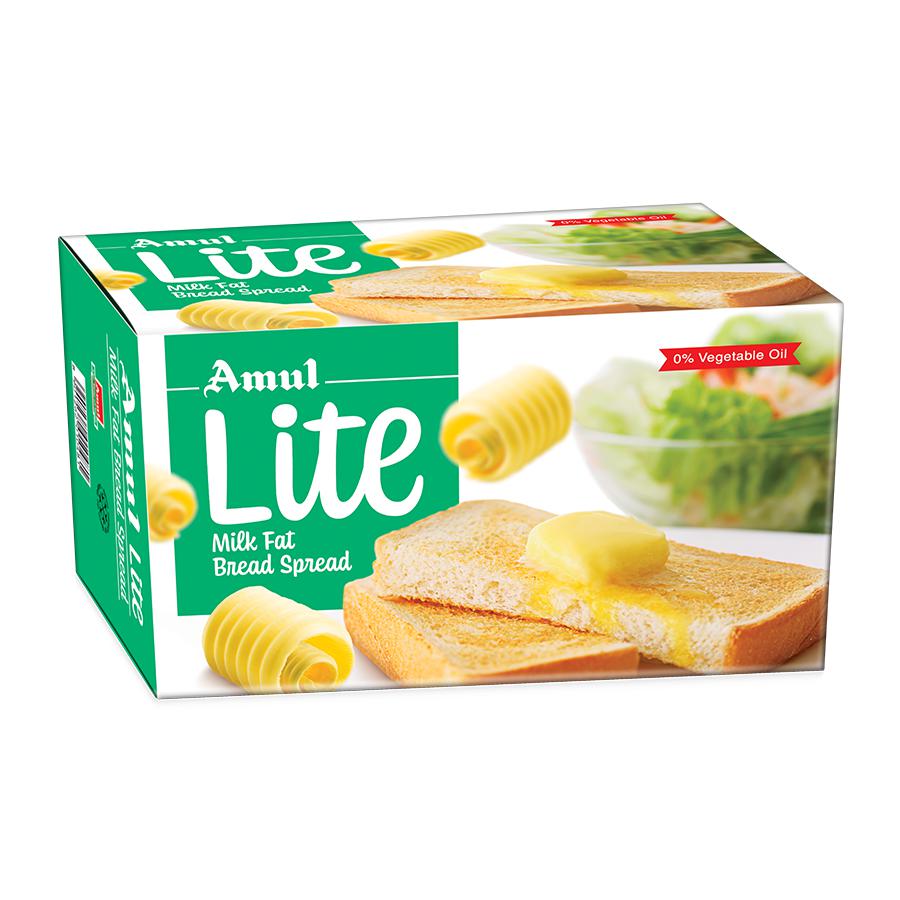 Amul Lite Milk Fat Bread Spread Salted ButterÂ 