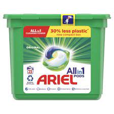 ARIAL MATIC 3-IN-1 PODS DETERGENT PACK OF 18
