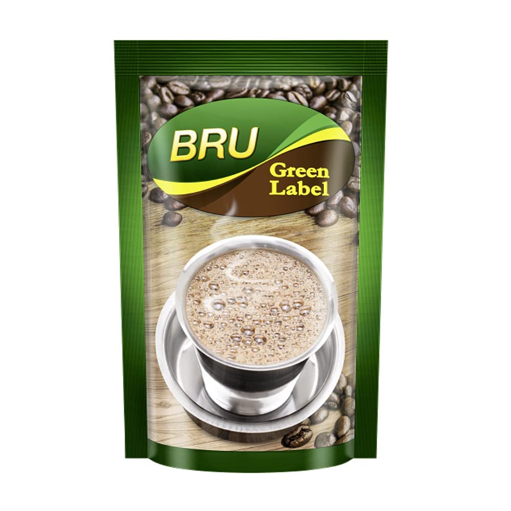 BRU GREEN LABEL ROAST & GROUND COFFEE