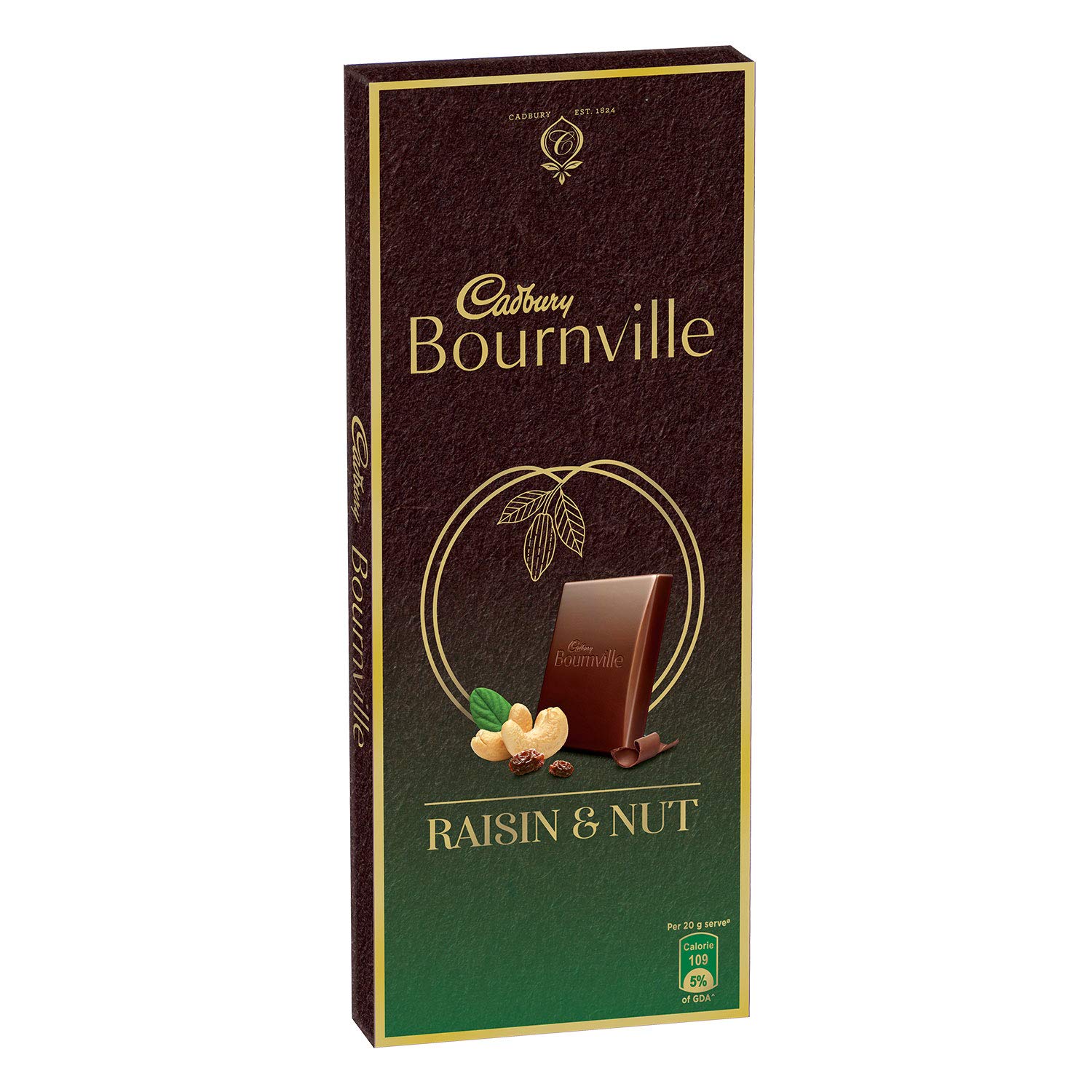 Cadbury Bournville Raisin & Nuts Dark Chocolate Bars