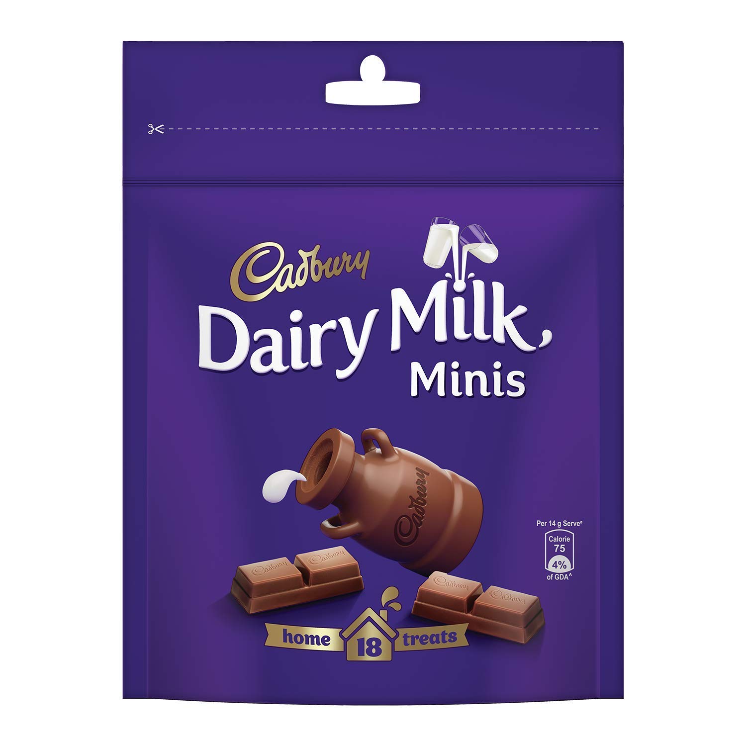 Cadbury Dairy Milk Home Treats Chocolate Bars