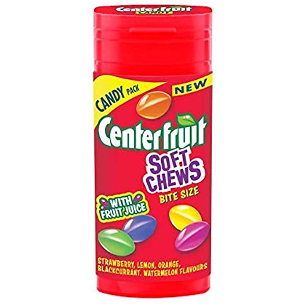 Center Fruit Soft Chews Assorted Candy