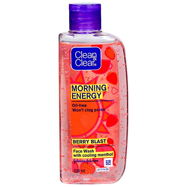 CLEAN & CLEAR MORNING ENERGY BERRY BLAST FACE WASH