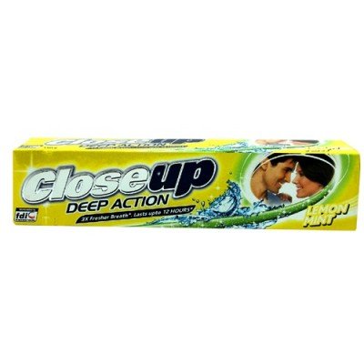 CLOSEUP DEEP ACTION LEMON MINT TOOTHPASTE