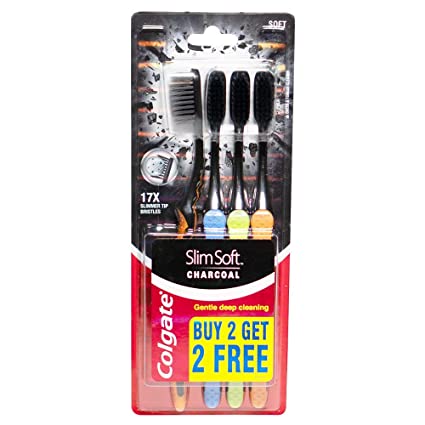 COLGATE CHARCOAL SOFT TOOTHBRUSH