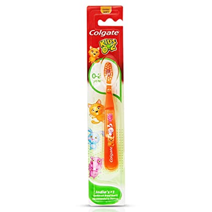 COLGATE KIDS ( 0 - 2 )YEARS EXTRASOFT TOOTHBRUSH