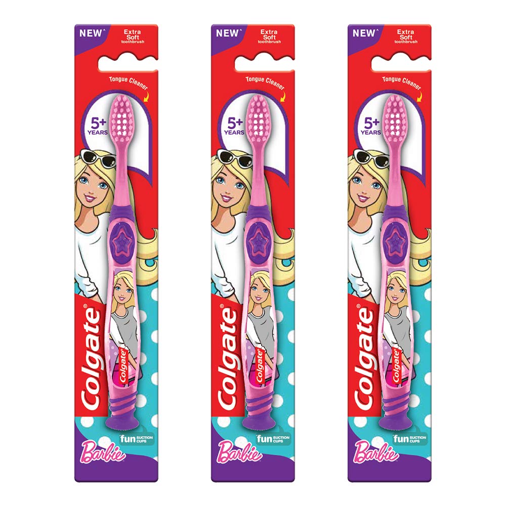 COLGATE KIDS BARBIE EXTRA SOFT TOOTHBRUSH