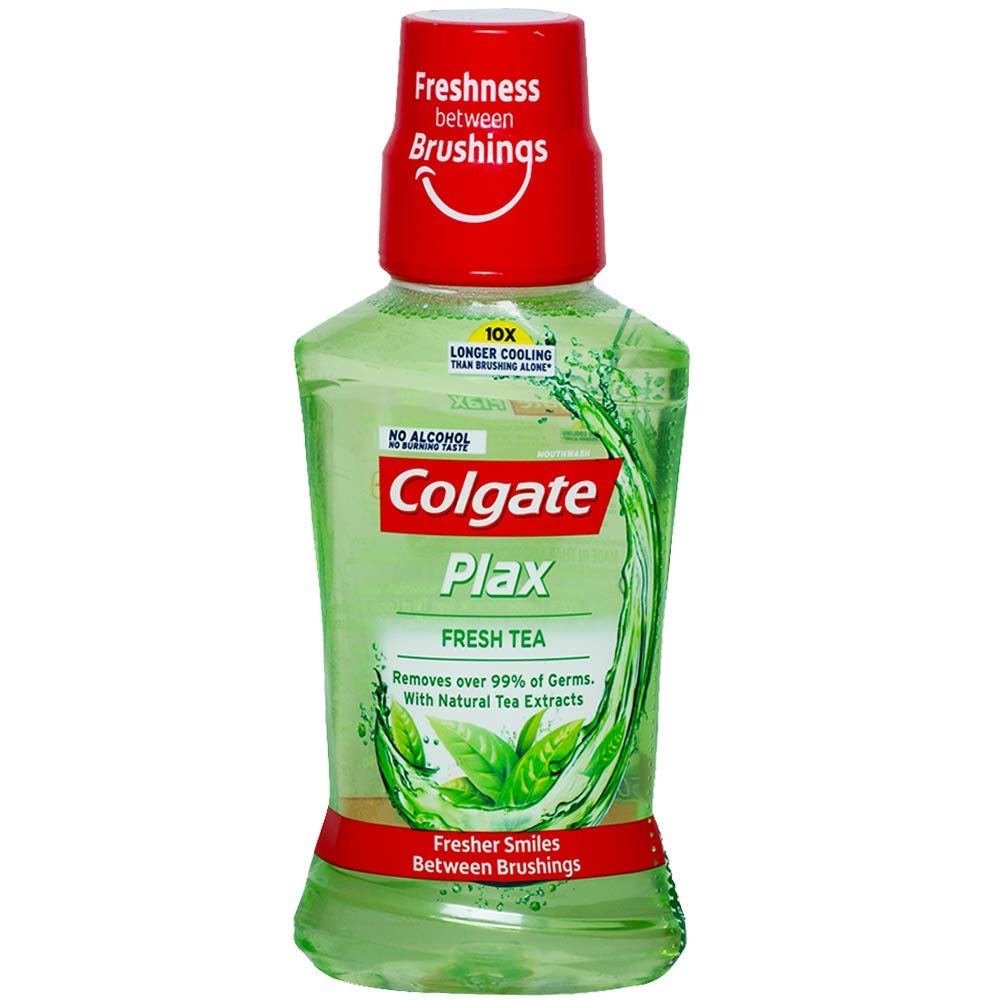COLGATE PLAX MOUTHWASH FRESH TEA