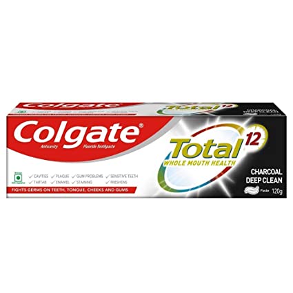 COLGATE TOTAL CHARCOAL DEEP CLEAN TOOTHPASTE