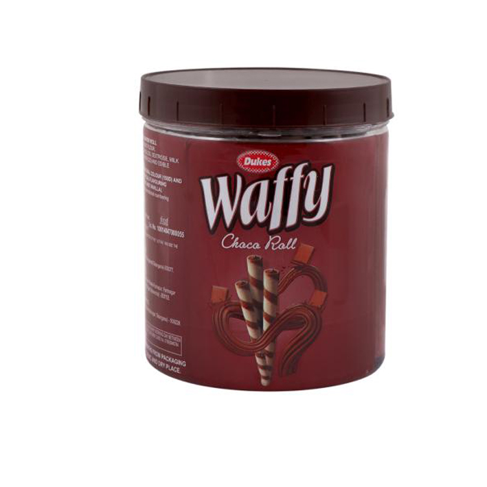 DUKES WAFFY CHOCO WAFFER ROLLS