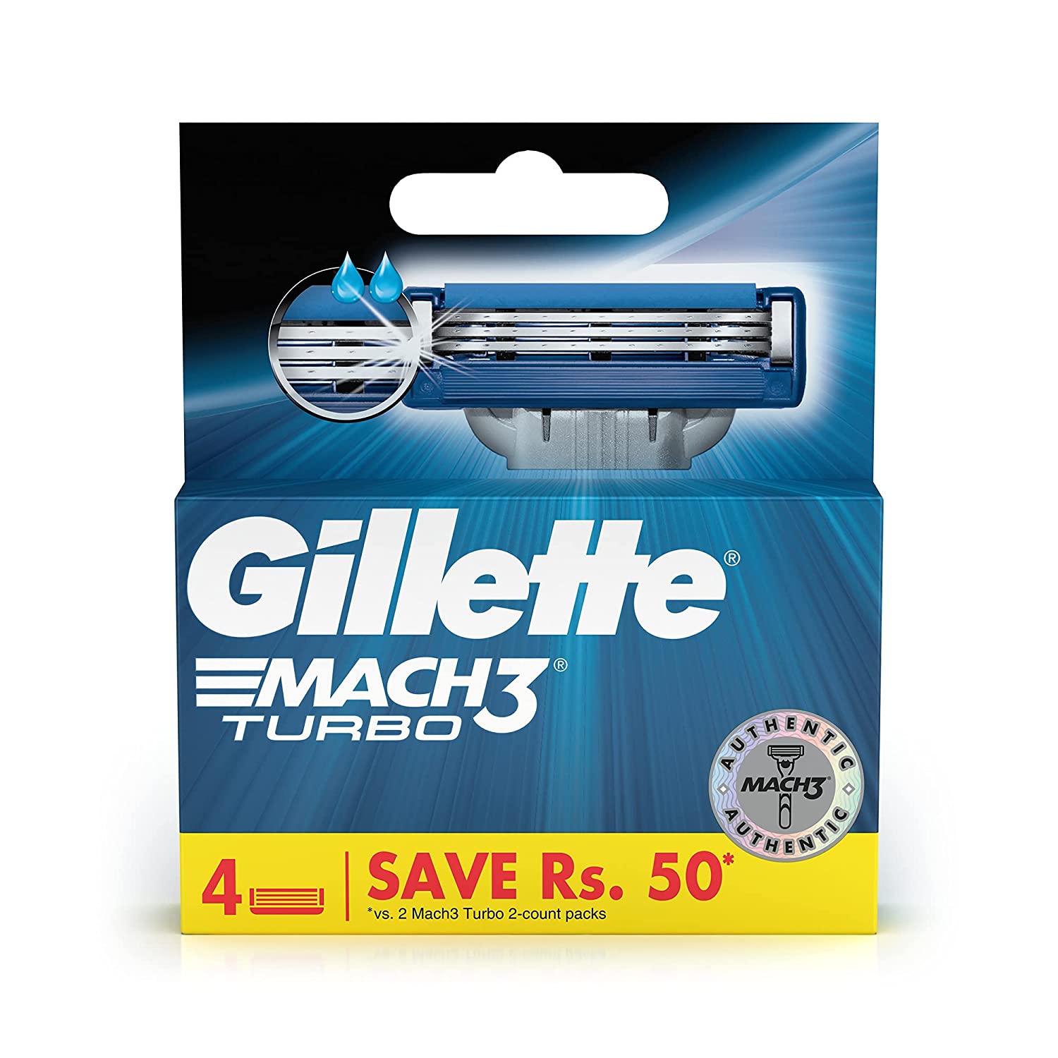 GILLETTE MACH 3 TURBO CATRIDGES