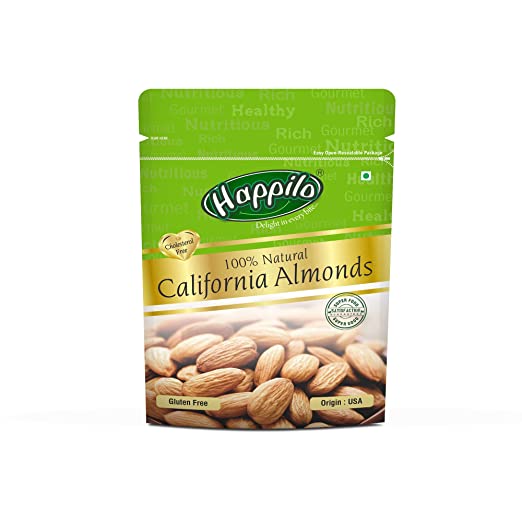 Happilo 100% Natural Cashews, Almonds