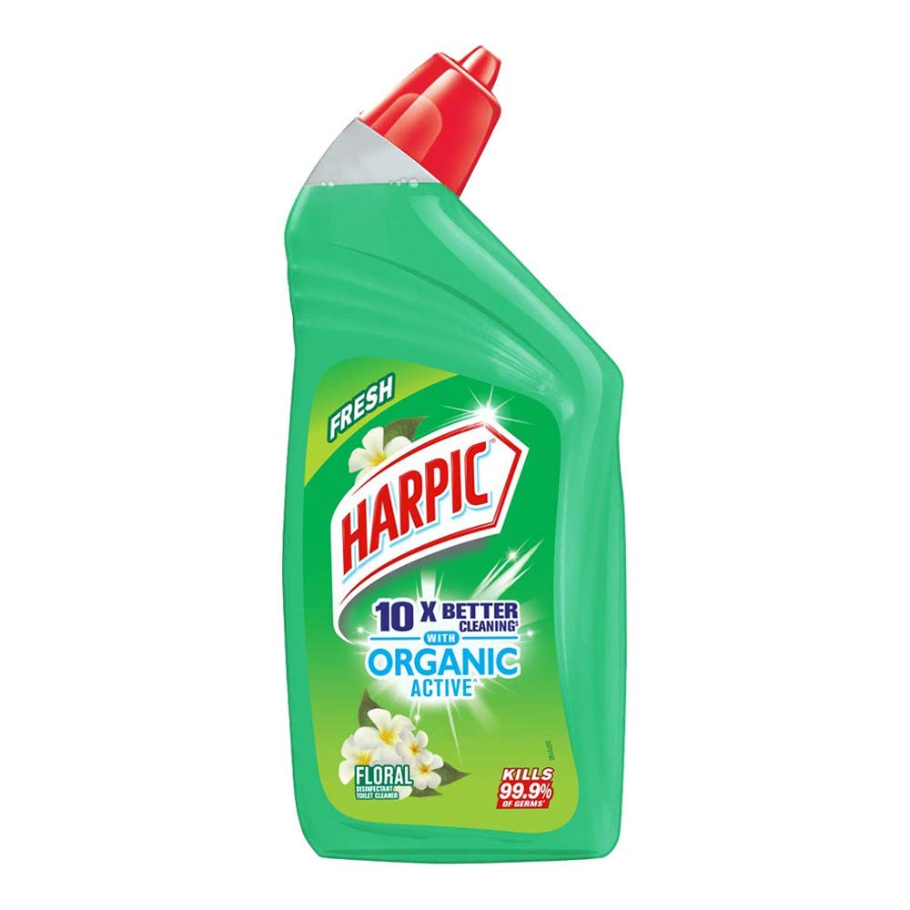 Harpic Organic Active 10X Citrus Liquid Toilet Cleaner