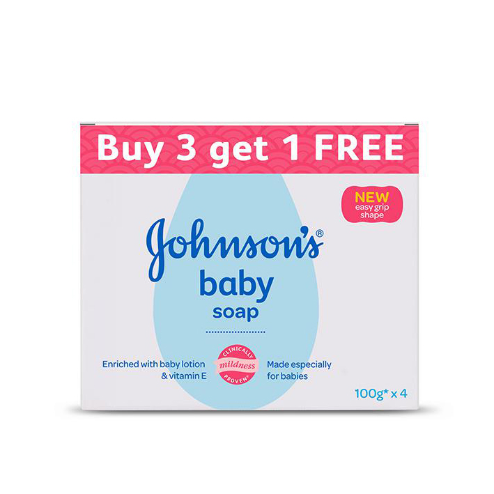 JOHNSON BABY SOAP ( BUY 3 GET 1 )