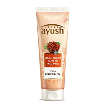 LEVER AYUSH NATURAL FAIRNESS SAFFRONFACE WASH