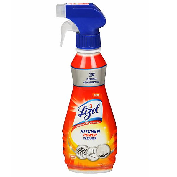 LIZOL Power Orange Burst Kitchen Cleaner