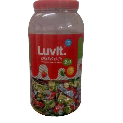 LuvIt Crazy Strawberry Jelly CandyÂ Â (15 Units Luvit Strawberry Candy Free)Â 