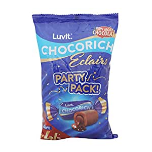 LuvIt Eclairs Party Pack Choco ToffeeÂ 