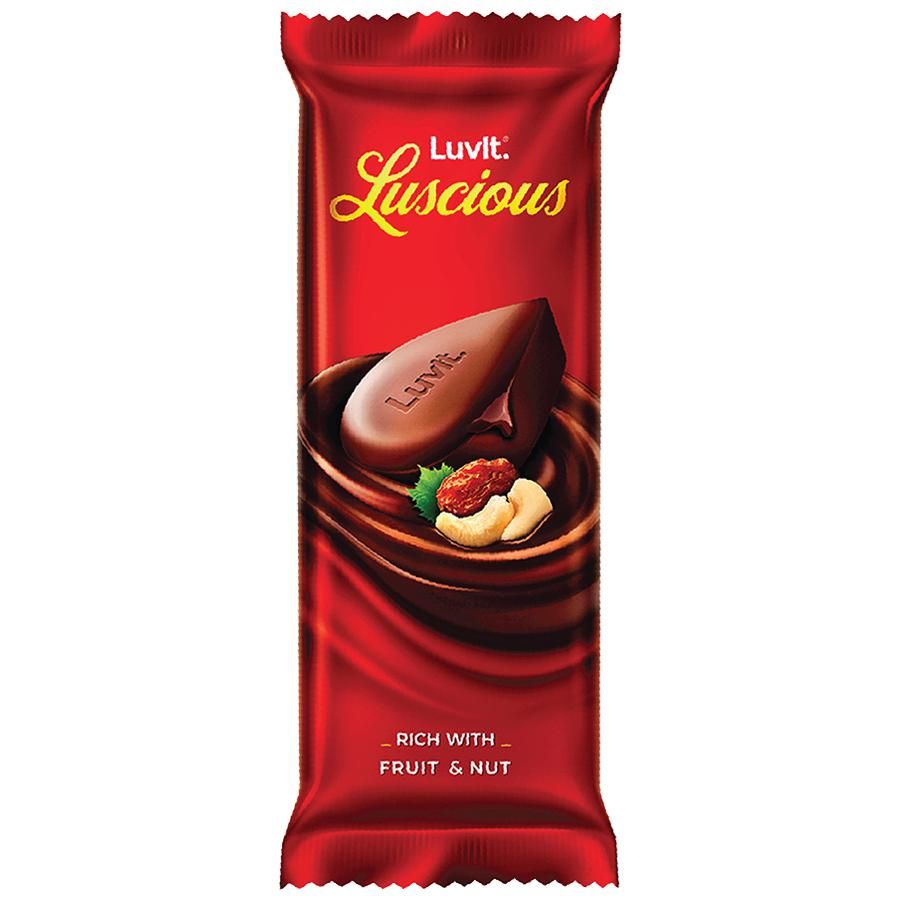 LuvIt Luscious Rich with Fruit and Nuts Chocolate Bars
