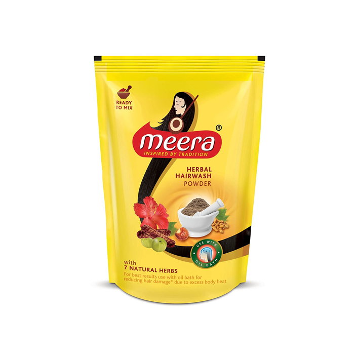 MEERA HERBAL HAIRWASH POWDER