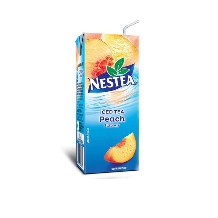 NESTEA PEACH ICED TEA TETRAPACK