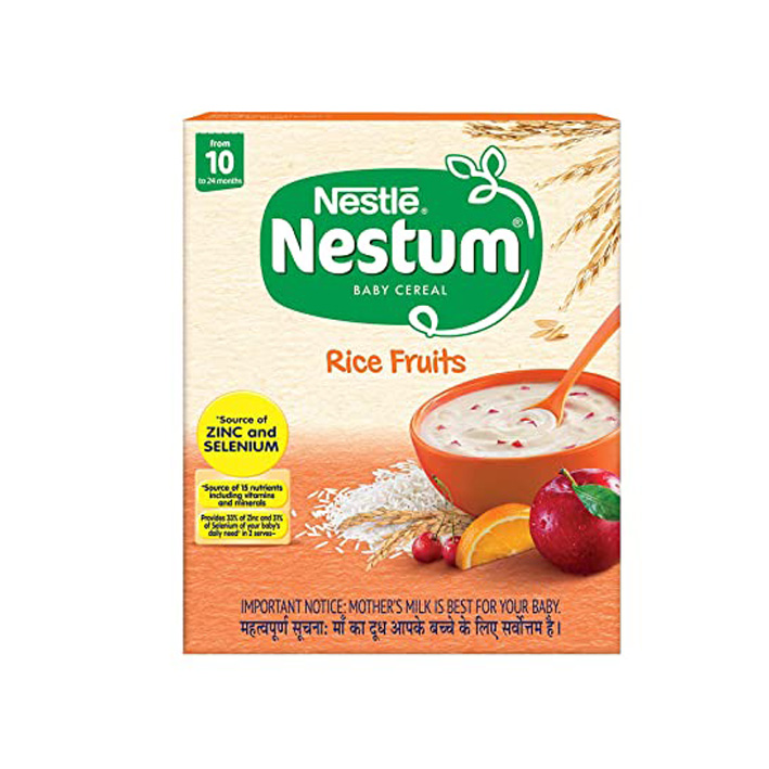 NESTLE NESTUM RICE FRUITS ( 10 - 24 )MONTHS