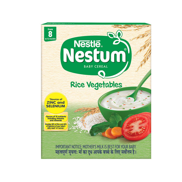 NESTLE NESTUM RICE VEGETABLE STAGE 3