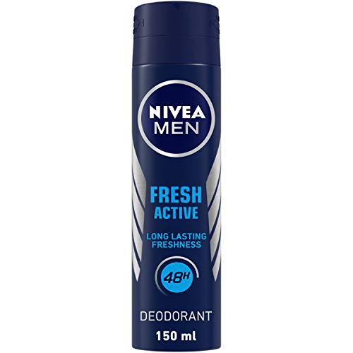 NIVEA Fresh Active long lasting freshness Deodorant Spray - For Men