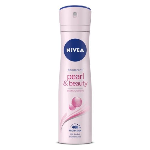 NIVEA Pearl & Beauty Deodorant Spray - For Women