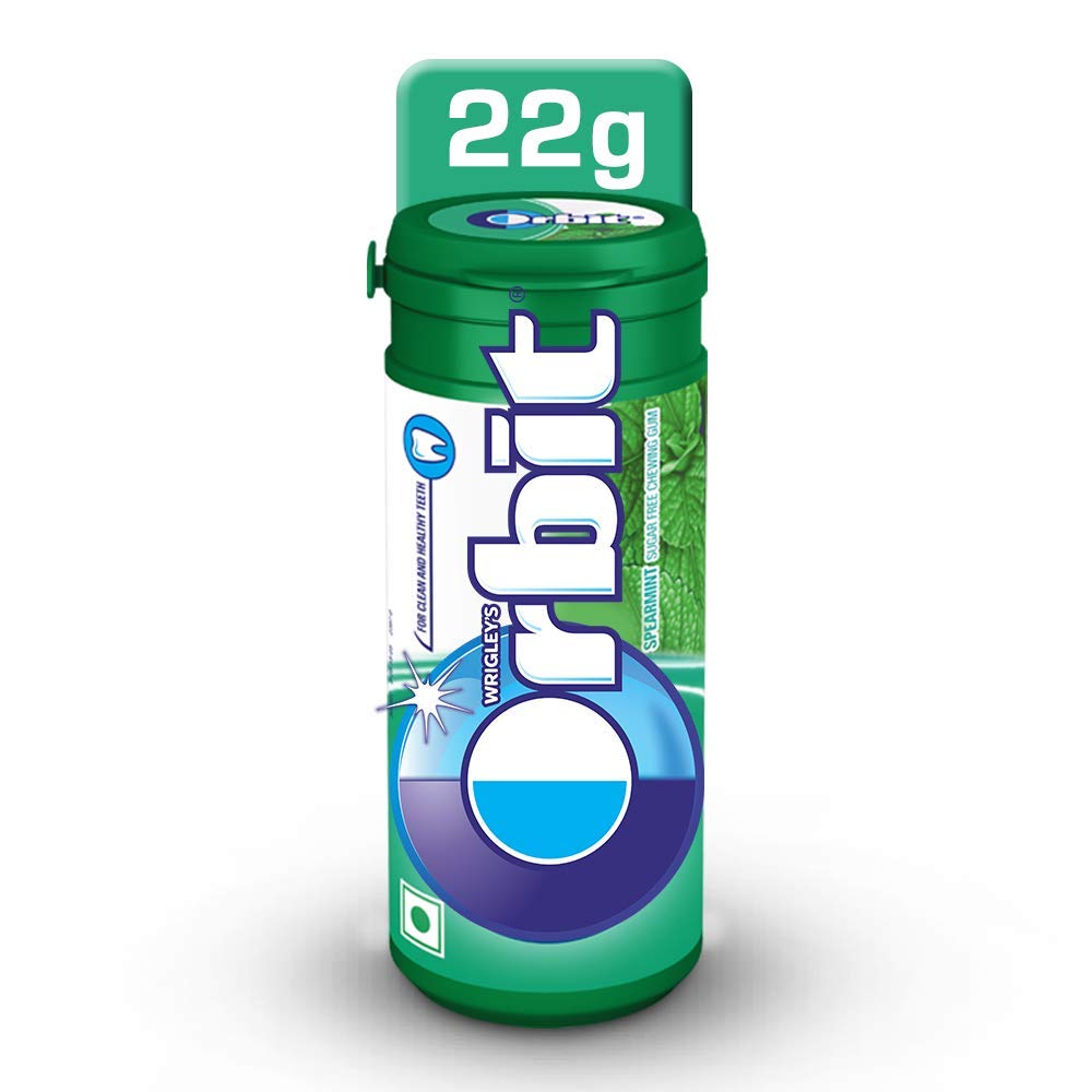Orbit Sugar Free Spearmint Chewing Gum
