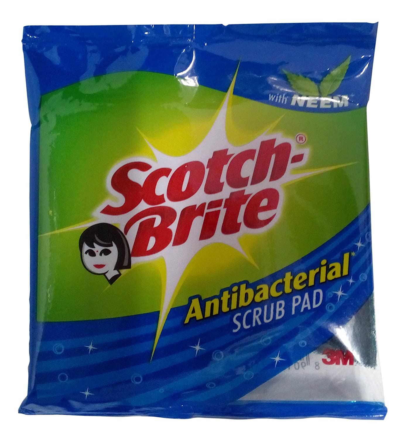 SCOTCH BRITE ANTIBACTRIAL SCRUB PAD