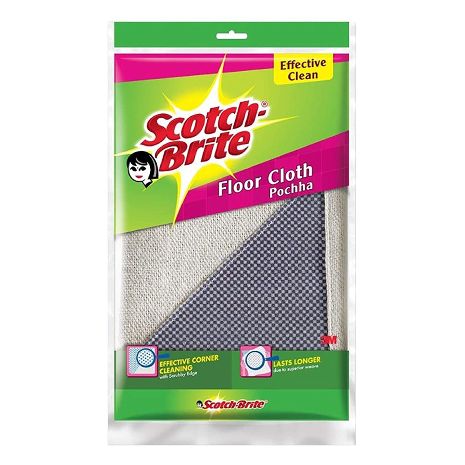 Scotch-Brite Floor Wet and Dry Cotton Cleaning Cloth