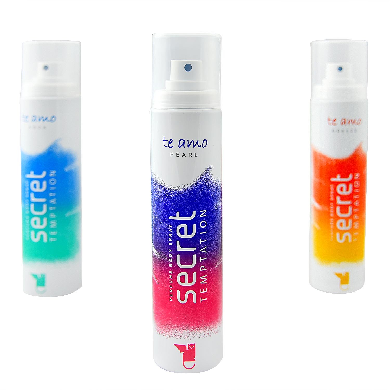 secret temptation Te Amo Aqua and Breeze Combo (120 ml x 2) Body Mist - For WomenÂ Â (Combo Pack 2 +