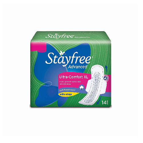STAYFREE Advanced XL Wings Sanitary Pad