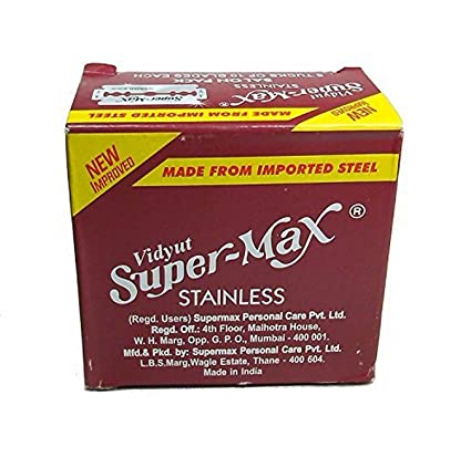 SUPER MAX SALOON BLADE(10 PIECES)
