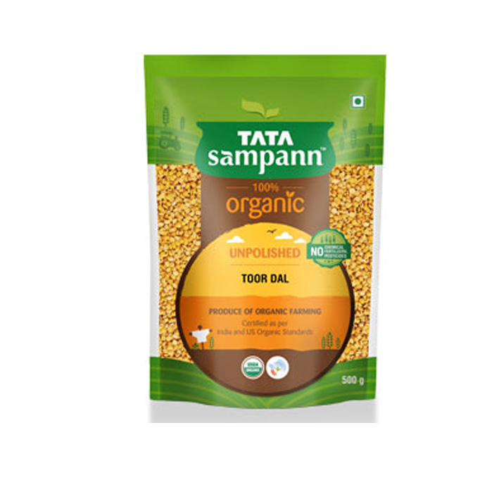 TATA SAMPANN ORGANIC YELLOW TOOR DAL
