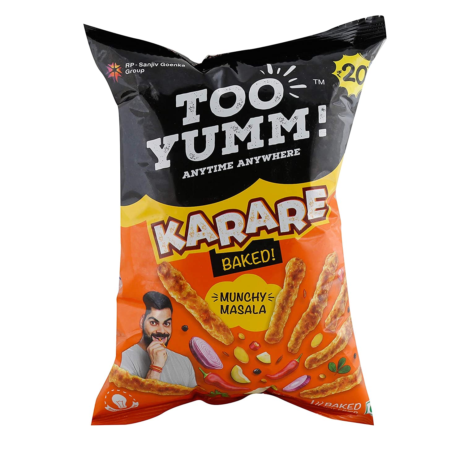 TOO  YUMM KARARE MUNCHY MASALA CHIPS