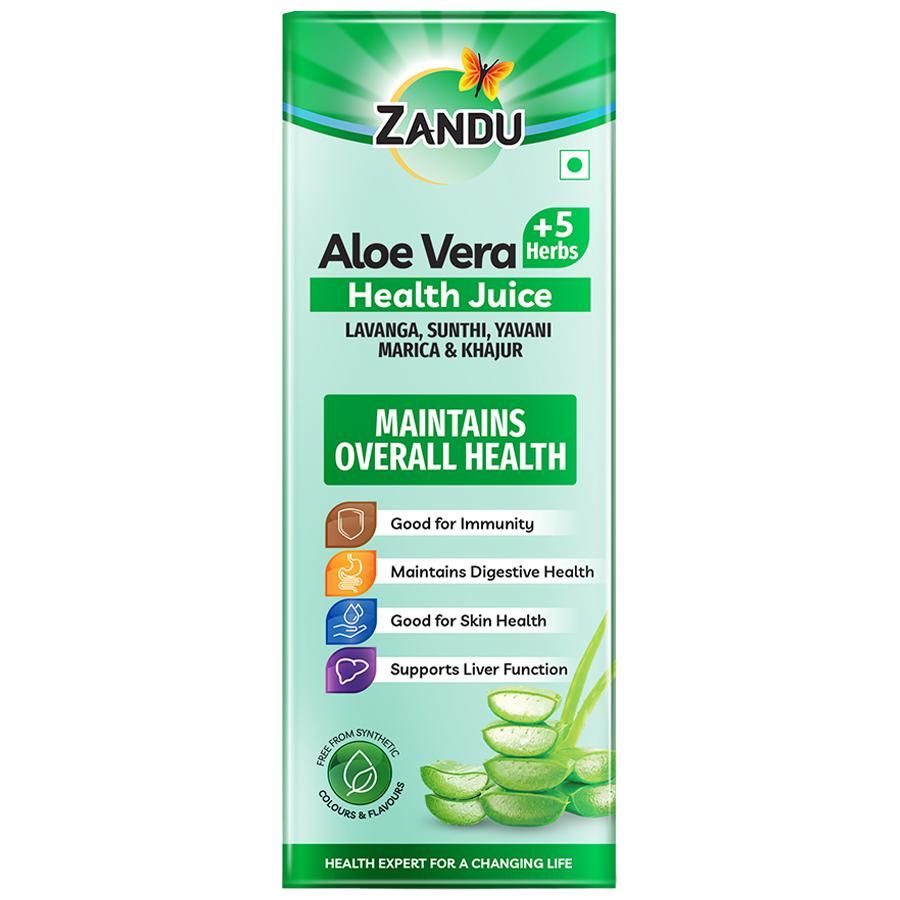 Zandu Aloe Vera + 5 Herbs Health Juice